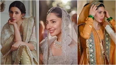 Mahira Khan's minimal no-makeup look for wedding festivities proves that less is more. (Instagram) Mahira Khan's minimal no-makeup look for wedding festivities proves that less is more. (Instagram)
