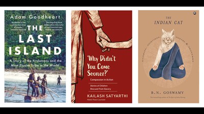 On the reading list this week is a book on the North Sentinelese tribe, stories of child slaves, and a volume on cats in literature and art (HT Team) On the reading list this week is a book on the North Sentinelese tribe, stories of child slaves, and a volume on cats in literature and art (HT Team)