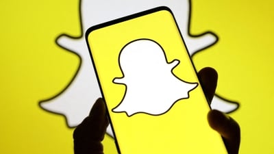Social media platforms, including Snapchat, require users to be 13 or over (REUTERS)