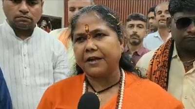 Union minister Sadhvi Niranjan Jyoti (ANI) Union minister Sadhvi Niranjan Jyoti (ANI)
