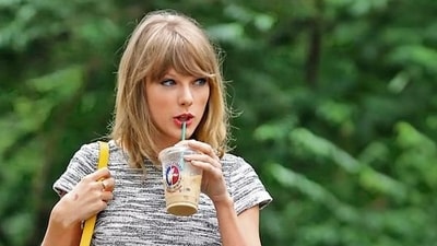 Singer Taylor Swift’s preferred coffee is a grande non-fat caramel latte