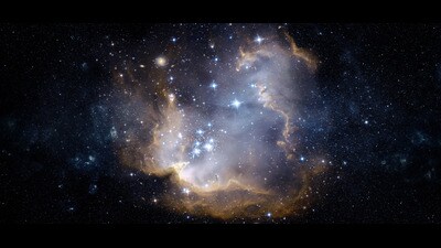 Space, the final frontier: a view from space to a galaxy and stars. (Shutterstock)
