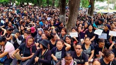 The Senapati District Students’ Association (SDSA) imposed a blockade at two entry points bordering Nagaland National Highways 2 and 129A, which serve as major lifelines for Manipur (File Photo) The Senapati District Students’ Association (SDSA) imposed a blockade at two entry points bordering Nagaland National Highways 2 and 129A, which serve as major lifelines for Manipur (File Photo)