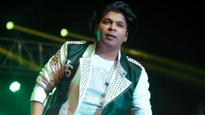 Singer Ankit Tiwari recently performed in Bihar. Singer Ankit Tiwari recently performed in Bihar.