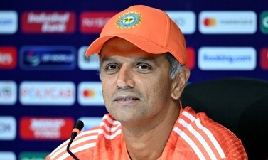 Rahul Dravid during press conference before Australia clash (AFP) Rahul Dravid during press conference before Australia clash (AFP)