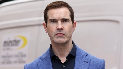 Jimmy Carr will perform in India last year. Jimmy Carr will perform in India last year.
