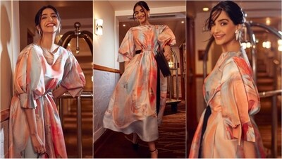 Sonam Kapoor, Bollywood's ultimate fashionista, is back in town after showing off her fashion prowess with her stunning Paris diaries. Sonam is a total stunner who can pull off any look, be it a chic pantsuit or a traditional saree. Her Insta-dirias filled with stylish looks are a treasure trove of fashion inspiration for all her followers. Her latest look in a multi-coloured dress is no exception and is sure to steal your wardrobe. Read on to get some style tips from the fashion queen. (Instagram/@sonamkapoor) Sonam Kapoor, Bollywood's ultimate fashionista, is back in town after showing off her fashion prowess with her stunning Paris diaries. Sonam is a total stunner who can pull off any look, be it a chic pantsuit or a traditional saree. Her Insta-dirias filled with stylish looks are a treasure trove of fashion inspiration for all her followers. Her latest look in a multi-coloured dress is no exception and is sure to steal your wardrobe. Read on to get some style tips from the fashion queen. (Instagram/@sonamkapoor)