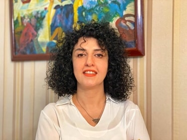Iranian human rights activist Narges Mohammadi in an undated picture. (Reuters)