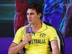 Australia's Pat Cummins during the captain's day