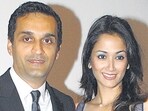 Vikas Oberoi and wife Gayatri Joshi, had been speeding in a Lamborghini on a highway in Sardinia on Monday, when they were involved in the multi car crash. Vikas Oberoi and wife Gayatri Joshi, had been speeding in a Lamborghini on a highway in Sardinia on Monday, when they were involved in the multi car crash.