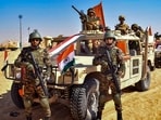 Indian Army personnel display the professional prowess in Exercise Bright Star - 2023. (PTI)