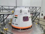First crew module for Gaganyaan test flight takes shape.