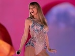 FILE - Taylor Swift performs during "The Eras Tour," Friday, May 5, 2023, at Nissan Stadium in Nashville, Tenn. (AP Photo/George Walker IV, File)