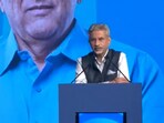 External affairs minister S Jaishankar at Vibrant Gujarat Global Summit.