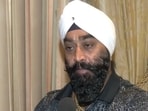 Harman Singh Kapoor, a Sikh restaurant owner in London, UK. 