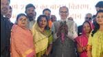 MP CM Shivraj Singh Chouhan on Friday participated in the program organized in Dindori district and inaugurated various development (Twitter/@ChouhanShivraj)