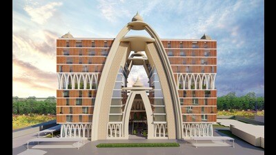 An artist’s impression of the proposed building (Sourced)