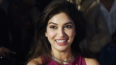 Bhumi Pednekar attends a promotional event for Thank You for Coming in Mumbai. (AFP) Bhumi Pednekar attends a promotional event for Thank You for Coming in Mumbai. (AFP)