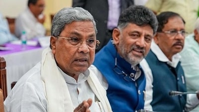 Karnataka Chief Minister Siddaramaiah. (PTI) (HT_PRINT) Karnataka Chief Minister Siddaramaiah. (PTI) (HT_PRINT)