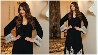Aishwarya Rai Bachchan, a former Miss World and acclaimed actor, is recognized worldwide for her grace and acting prowess. Lately, she garnered attention while donning couture by Manish Malhotra, turning heads wherever she went. (Instagram/@manishmalhotra05) Aishwarya Rai Bachchan, a former Miss World and acclaimed actor, is recognized worldwide for her grace and acting prowess. Lately, she garnered attention while donning couture by Manish Malhotra, turning heads wherever she went. (Instagram/@manishmalhotra05)