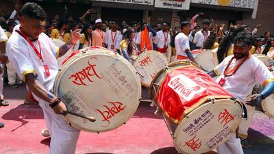 During the immersion procession last week, the noise levels in different locations in the city touched 100 decibels. (HT FILE PHOTO) During the immersion procession last week, the noise levels in different locations in the city touched 100 decibels. (HT FILE PHOTO)
