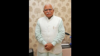 Haryana chief minister Manohar Lal Khattar (HT file) Haryana chief minister Manohar Lal Khattar (HT file)