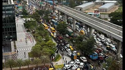 In a bid to tackle illegal parking, the traffic police department has decided to reintroduce towing vehicles, specifically for the ORR (X/Mahadevpura Task Force)