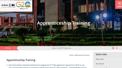 NCL Apprentices Recruitment 2023: 1140 vacancies for Apprentice trainees NCL Apprentices Recruitment 2023: 1140 vacancies for Apprentice trainees