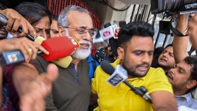 NewsClick founder Prabir Purkayastha was arrested on Tuesday. (HT photo) NewsClick founder Prabir Purkayastha was arrested on Tuesday. (HT photo)