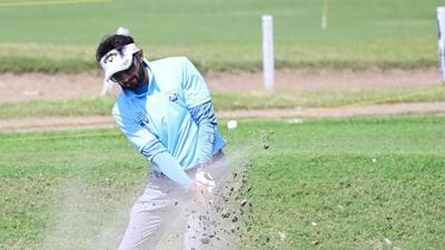 Players in action during the Chandigarh Golf League during the Chandigarh Golf Club. (Ravi Kumar /HT) Players in action during the Chandigarh Golf League during the Chandigarh Golf Club. (Ravi Kumar /HT)