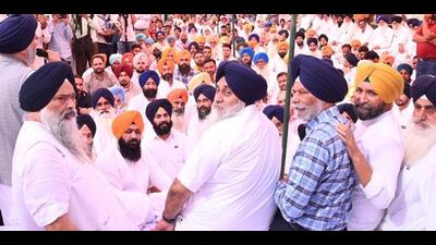 Shiromani Akali Dal (SAD) chief Sukhbir Singh Badal on Saturday said the party will not let the central teams survey the land in Punjab for the Satluj Yamuna Link (SYL) canal
