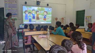Smart Classes (HT Photo) Smart Classes (HT Photo)