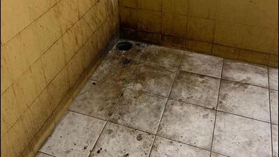 The facility was found to be stinking and dirty. (HT PHOTO)