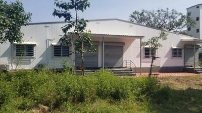 The hospital work was started using the ECR funds released by Prime Minister Narendra Modi to strengthen health infrastructure in rural areas. (HT PHOTO) The hospital work was started using the ECR funds released by Prime Minister Narendra Modi to strengthen health infrastructure in rural areas. (HT PHOTO)