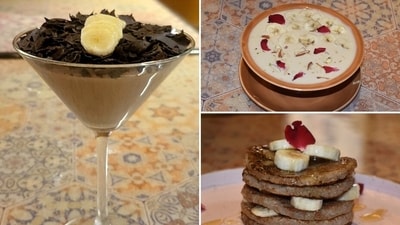 Weekend is here and it's time to relax, rejuvenate and also treat your taste buds. In case you are planning to order something sugary, we are here with some healthy dessert options Weekend is here and it's time to relax, rejuvenate and also treat your taste buds. In case you are planning to order something sugary, we are here with some healthy dessert options