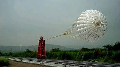 ISRO successfully conducted a series of Drogue Parachute Deployment tests for Gaganyaan Mission in July. (PTI) ISRO successfully conducted a series of Drogue Parachute Deployment tests for Gaganyaan Mission in July. (PTI)