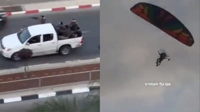 Footage circulating on social media appeared to show gunmen in jeeps roaming the countryside. Footage circulating on social media appeared to show gunmen in jeeps roaming the countryside.