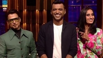 Anupam Mittal, Vineeta Singh and others introduced new shark, Deepinder Goyal in new promo. Anupam Mittal, Vineeta Singh and others introduced new shark, Deepinder Goyal in new promo.
