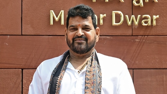 Brij Bhushan Sharan Singh says the charges are “cosmetic” (HT Archive)