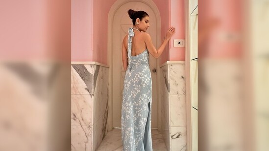 Fatima Sana Shaikh's outfit is from the clothing label Summer Somewhere, and the dress is priced at Rs. 7,990 according to the label's official website.&nbsp;(Instagram/@fatimasanashaikh)