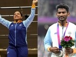 Sift Kaur Samra and Avinash Sable broke records in Hangzhou. Sift Kaur Samra and Avinash Sable broke records in Hangzhou.