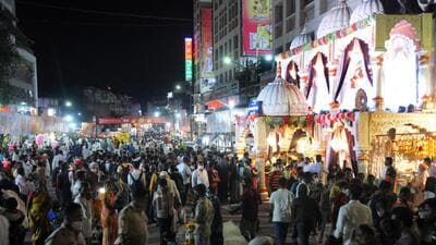 Aniket Jadhav, a 19-year-old student from Pune, said, “After attending the visarjan procession, I had major visibility and hearing discomfort, it was only after undergoing treatment that the issues were resolved.” (REPRESENTATIVE PHOTO)