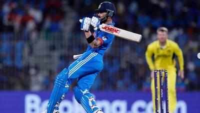 Virat Kohli in action (REUTERS)