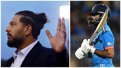 Yuvraj Singh called out Shreyas Iyer after the Indian batters scripted an unwanted record at the ODI World Cup in Chennai on Sunday (ANI-AFP) Yuvraj Singh called out Shreyas Iyer after the Indian batters scripted an unwanted record at the ODI World Cup in Chennai on Sunday (ANI-AFP)