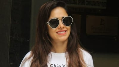 Nushrratt Bharuccha was in Israel for a film festival. Nushrratt Bharuccha was in Israel for a film festival.