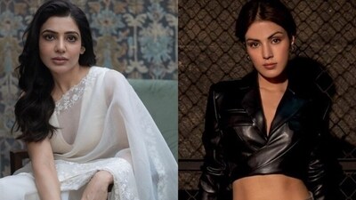 Rhea Chakraborty and Samantha Ruth Prabhu praised each other. Rhea Chakraborty and Samantha Ruth Prabhu praised each other.