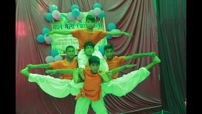 The event was attended by their superintendents and caretakers. (HT Photo) The event was attended by their superintendents and caretakers. (HT Photo)