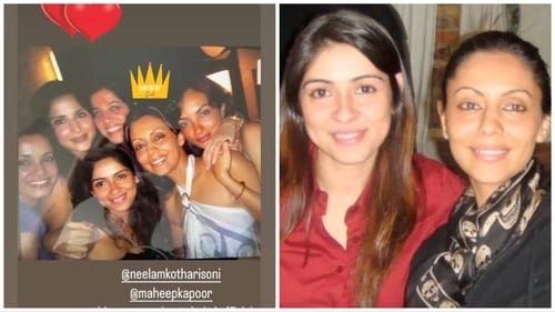 Bhavana Panday's throwback pictures with Gauri Khan. Bhavana Panday's throwback pictures with Gauri Khan.