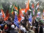 Elections in all five states going to polls have largely been a contest between two parties in recent times Elections in all five states going to polls have largely been a contest between two parties in recent times