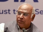 Congress president Mallikarjun Kharge.